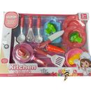 Kids Kitchen Playset My Little Chef Role Playing Game Toddler Home Cooking Gift