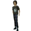 Fashion Clothes for Ken Boy Doll Outfits T-shirt Plaid Pants 1/6 Accessories Toy