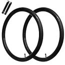 CALPALMY (2 Pack) 26" x 1.75/1.95/2.125" Road and Mountain Bike Replacement Inner Tubes - Inner Tubes with 32mm Schrader Valve and 2 Free Levers Compatible with Schwinn Bikes and Inner Tubes