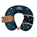 Mr. Wonderful - Travel pillow with sleep mask Blue - Flying to my dreams