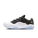 Nike Air Jordan 11 CMFT Low Mens Casual Shoe Cw0784-001 Size, Black/White/Metallic Gold, 8.5