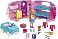 Barbie Chelsea Camper Playset, Multicolor