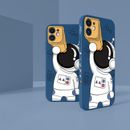 For Apple iPhone Cover Case Astronauts Design Case Side Pattern, Soft Case