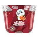 Glade Scented Candle, Apple Spice Swirl, Limited Edition, 3-Wick Candle, Air Freshener Infused with Essential Oils for Home Fragrance, 1 Count (Packaging May Vary)