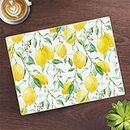 Lesser & Pavey British Designed Cutting Board | Lovely Chopping Board Perfect for All Modern Kitchens | Chopping Boards for Home or Trendy Restaurants (Lemon Grove)