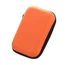 Prime Electronic Organizer Cable Organizer Compact Travel Tech Accessories Pouch Accessories Cases Waterproof for Cables Charger & Cords Power Bank Magic Mouse Earphone(Orange)