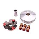 Glixal ATKS-041 High Performance Racing Variator Kit with 6.5 gram Roller Weights for Chinese Scooter Moped ATV 4-Stroke GY6 50cc 80cc 100cc 139QMB 139QMA Engine Front Clutch
