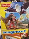 FISHER PRICE: RED SUN KNIGHT & EAGLE  IMAGINEXT X6577. Nuovo