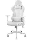 DELTACO Gaming Stuhl, Weiß, Standard GAM-096-W