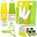 Toys for 3-8 Years Old Girls Boys, 28 PCS Montessori Kitchen Tools Girl Toys for 3 4 5 6 7 8 Year Old Girls Gifts, Educational Birthday Gift for 3 4 5 6 7 8 9 Years Old Kids Toddler
