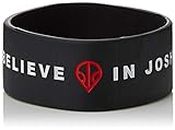 MERCHCODE Twenty One Pilots Bracelet unisexe avec inscription « I Believe In Josh Dn »