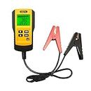 eOUTIL 12V Car Battery Tester, Auto Battery Load Analyzer with LCD Display - Test Battery Life Percentage,Voltage, Resistance and CCA Value
