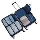 Closer Packtaschen für die, Gepäck-Organizer-Tasche für die, Ersatzzubehör, Essentials, Reisewürfel zum Tragen, Marineblau