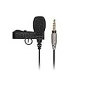 Rode SmartLav+ Omnidirectional Lavalier Microphone for iPhone and Smartphones, Black