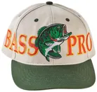 ¡Nuevo! Gorra Bass Pro Shops ¡Gorra de sarga con logotipo retro! ¡Aspecto vintage igual!