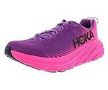 HOKA ONE ONE Women's Running Shoes, Beautyberry/Knockout Pink, 9