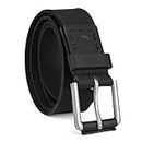 Timberland Men's Big and Tall 40Mm Pull Up Leather Belt, Black, 54