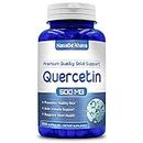 NasaBeahava Pure Quercetin 500mg Supplement - 200 Capsules - Quercetin Dihydrate to Support Cardiovascular Health