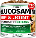 Glucosamine for Dogs Hip and Joint Supplement for Dogs 170 Chews Pain Relief
