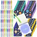 BONNYCO Invisible Ink Pen and Notebook, Pack 32 Space Space Party Bags Fillers, Pinata Toys | Birthday Decorations | Stocking Fillers for Kids Birthday | School Prizes, Space Gifts for Children