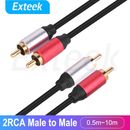 Premium 2 RCA to 2 RCA Stereo Audio Cable Cord Male-Male Gold Plated 0.5m ~ 10m