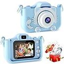 CADDLE & TOES Kids Camera Toys for 3-12 Year Old Boys/Girls, Kids Digital Camera for Toddler with 1080P Video, Chritmas Birthday Festival Gifts for Kids,Camera for Kids (Blue-Catty)