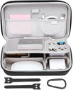 Electronic Organizer Travel Case for MacBook Power Adapter Magic Mouse & Pencil