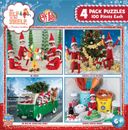 MasterPieces - Elf on the Shelf 4-Pack 100 Piece Jigsaw Puzzles - V2