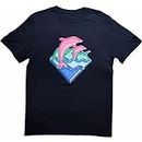 Pink Dolphin Clothing Black Dolphin Logo Cotton T-Shirt Tee Men's Size L