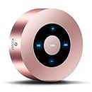 Xleader,Upgraded,Smart Touch Portable Speakers Wireless Bluetooth,Premium Rose Gold Mini Small Speaker with (Waterproof Case) Mic TF Aux for iPhone Tablet, Electronics Gifts for Girls Women Holiday