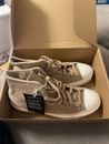 CONVERSE Women's Chuck Taylor All Star Lift Platform Suede High-Top Shoes Size 9