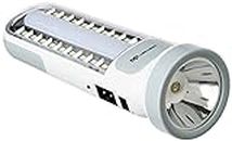 DP 7102 5.8-Watt Emergency Light with Torch (White)