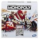 Monopoly - Jeu de Societe Marvel 80 Ans Comics - Jeu de Plateau - Version Française