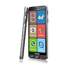 Brondi Amico Smartphone S 8GB- Smartphone Dual Sim, Nano Sim, Android, Nero, 5.7"