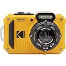 KODAK Pixpro WPZ2 - Fotocamera Digitale compatta, 16 MPixel, Impermeabile e Antiurto, Colore: Giallo/Giallo