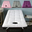 1pcs, Spa Massage Table Pad & Face Cradle Set - Soft And Comfortable Thick Facial Bed And Headrest Cover Thickened Mattress With Holes, Multiple Colors Available