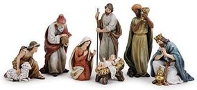 Joseph Studio Christmas Nativity Set with Shepherd 7 Piece Set 66510 New