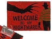 Out of the blue A Nightmare on Elm Street - Zerbino 60 x 40 cm, con carta di intestazione da appendere