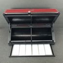 DiscGear Selector 120 Faux Leather Storage Holder Case CD DVD Disc Red