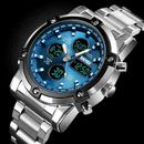 Multifunctional Men's Sport Watches Waterproof Military LED Analog&Digital Watch