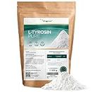 L-Tyrosin - 500 g reines Pulver - keine Zusätze - 333 Portionen - Reine Aminosäure aus pflanzlicher Fermentation - Laborgeprüft - Vegan