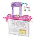 Step2 Love & Care Deluxe Baby Doll Nursery Playset for Kids, Compact Nursery Playset, Washer, Sink, and Changing Station, Easy to Assemble, Toddlers Ages 2 - 6 Years Old, Pink