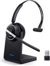 Bluetooth Headset, Wireless Headset with Microphone for PC, V5.2 Computer Headse