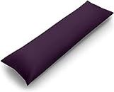 slatters be royal store Pregnancy Full Body Pillow for Adults, Long Pillow for Sleeping, Large Firm Bed Pillow for Side Sleepers with Cover (50.8 X 137 Centimeters) (20 x 54 Inches, Purplle)
