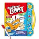 G.FIDEL Intelligence Book -Musical English Educational Phonetic Learning Book for 3 + Year Kids|Toddlers|Educational ABC and 123 E-Learning Kids Electronic Activity Notebook with Music