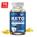 Píldoras Keto Avanzadas KETO BHB, Pérdida de Peso, Dieta, Quema de Grasa, Cetonas Exógenas, 60