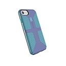 Speck Products CandyShell Grip iPhone SE (2022) Case| iPhone SE (2020)| iPhone 8| iPhone 7 - Wisteria Purple/Mykonos Blue