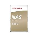 Toshiba 14TB N300 NAS 3.5’’ SATA Internal Hard Drive. 24/7 Operation, Supports 1-8 Bay Systems, 256MB Cache, 180TB/Year workload, 3yr Warranty (HDWG21EUZSVA).