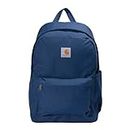 Carhartt Essentials Backpack with 15-inch Laptop Sleeve for Travel, Work and School, Blue, One Size, Essentials Backpack With 15-inch Laptop Sleeve for Travel, Work and School