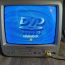 Magnavox 13” SDTV CRT CD130MW9 TV DVD Combo Vintage Retro No Remote Tested